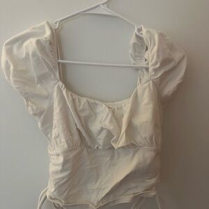 Hollister Elegant Cream Women's Top